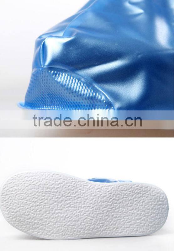 wholesale low price PVC Portable kids Waterproof Rain Shoes Cover