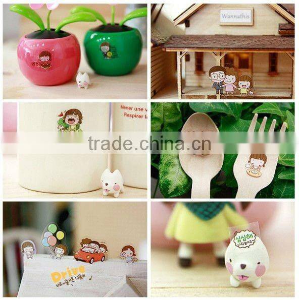 Supply fashion cute cartoon mobile phone DIY sticker