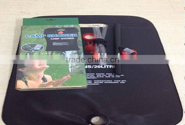 Portable 30L Hiking Outdoor Camping Shower Bag Solar Powered Solar Self Heated Bathing Bag