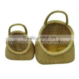 BASKET/Woven rattan basket/DECORATIVE BASKET(DAYSPA) DS-WZ754