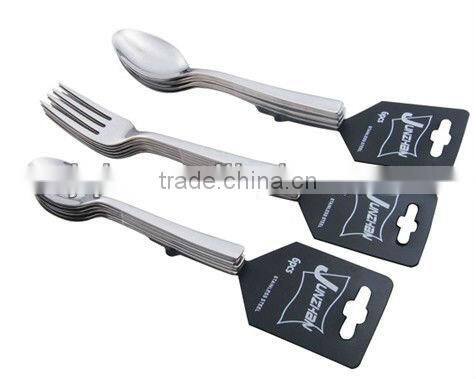 4pcs stainless steel cutlery set spoon/fork and knife set