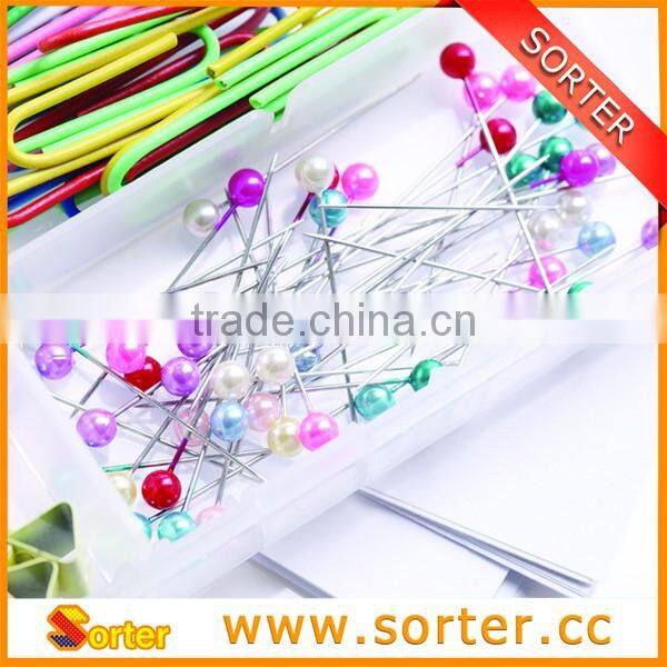 Shirt pearl sewing pin /garment decor pearl head pin