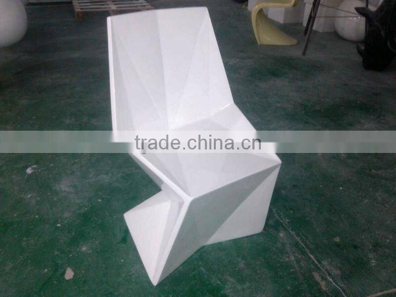 Fiberglass modern chair