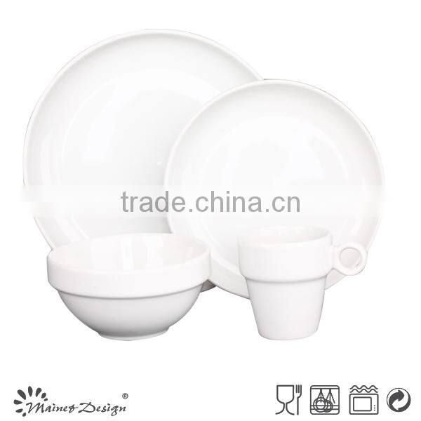 set16 ceramic dinnerware set solid color dinner set stoneware stackable dinner set gift box packing