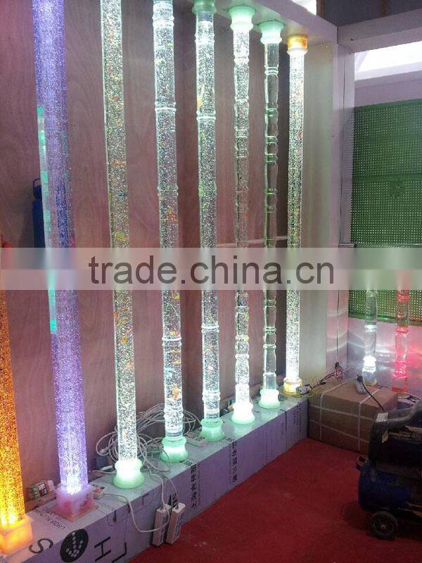 3D Laser Glass Pillars For Home Decoration