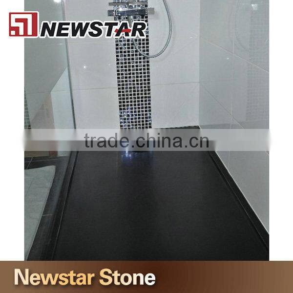 Hot sale granite stone shower tray,cheap granite shower tray
