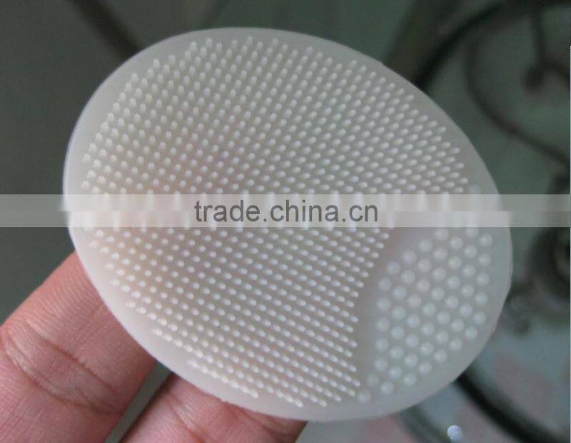 fashion soft and safe silicone face brush|silicone facial beauty massage brush