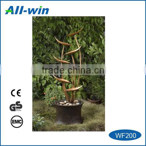 high-quality metal garden water fountain with CE, GS and EMC certificate