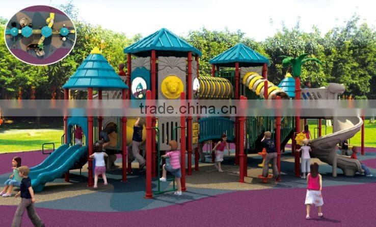 Children outdoor playground equipment high quality slide