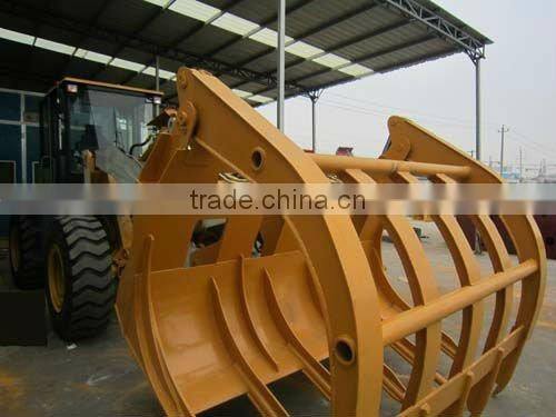 wheel loader with CE and quick hitch ,joystick