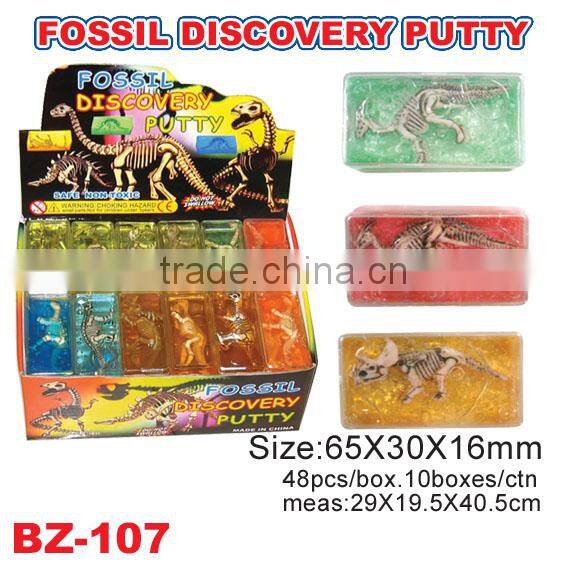 Bone Shaped Dinosaur Fossil Putty