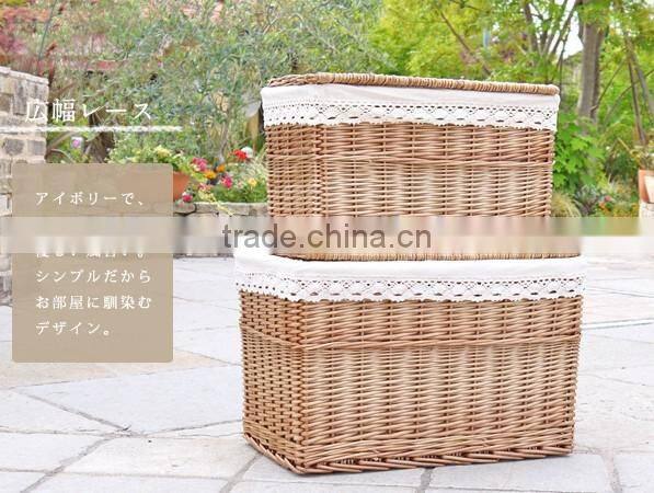 Janpanese classic wickerwork Wicker Baskets for clothes and other items