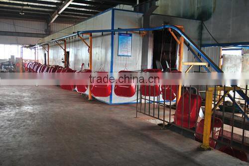 4.00-8 simple inch solid rubber plastic model cart wheel