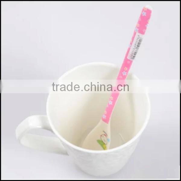 2015 hot sell FOOD GRADE plastic label spoons for cup,FOOD GRADE plastic label spoons