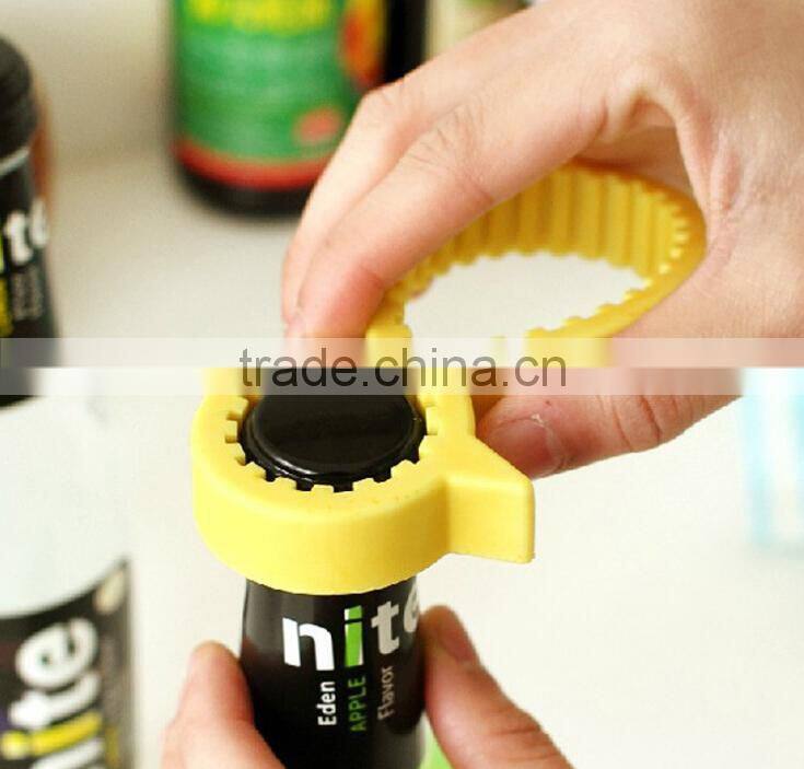Creative Anti-skid Screw Cap Bottle Opener/Cheap Gift Beer Bottle Opener
