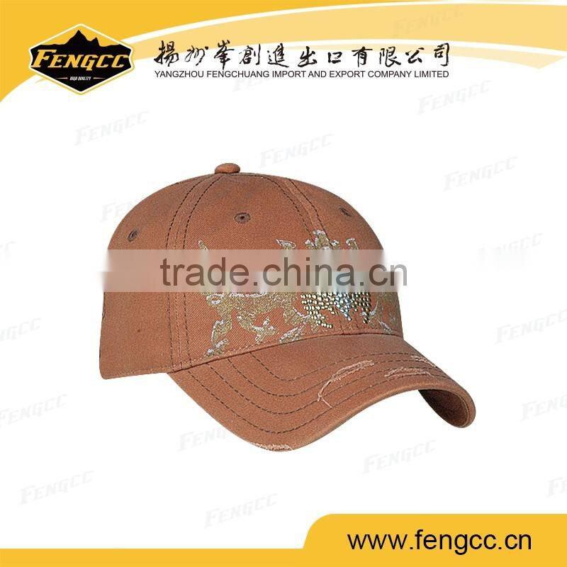 2016 cheap promotional cotton twill custom made fitted baseball cap manufacturer