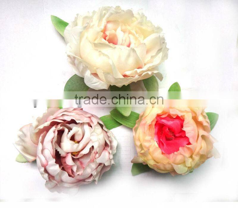 Fashion Ranunculus flowers Camellia flower with leaves