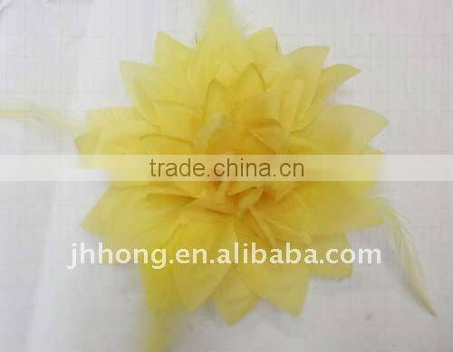 yellow lotus artificial flower