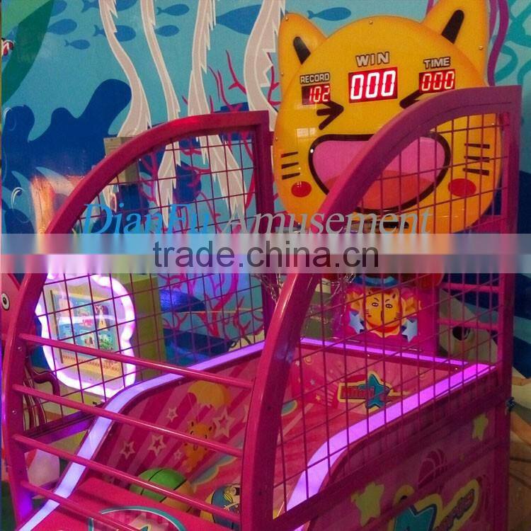 USA hot sale coin operated arcade Basketball Game Machine DFLB-4