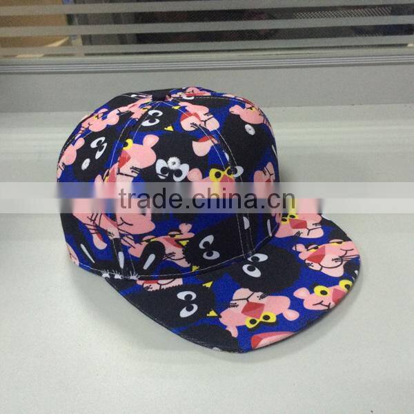 children's snapback cap/kis cap /cartoon cap
