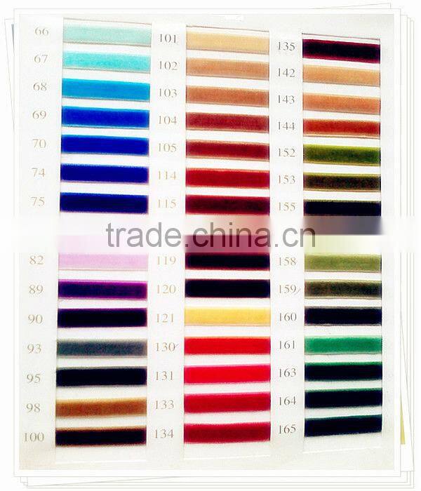 Christmas Blue Velvet Ribbon for Gift Packing