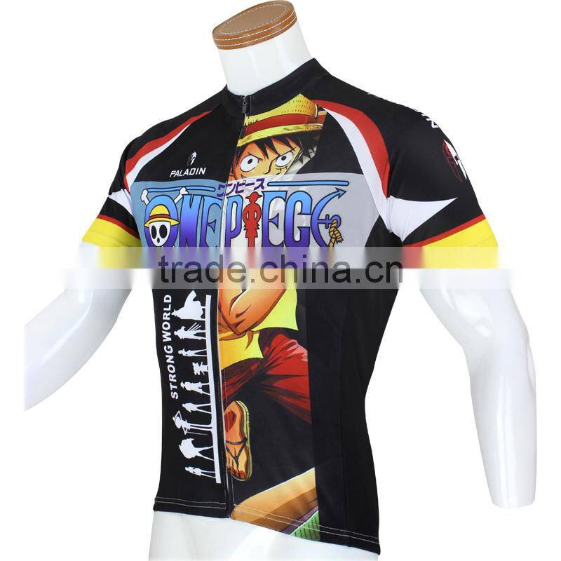 2014 new design sublimation print Cool max custom cycling jerseys set no minimum