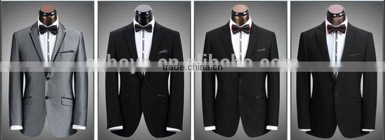 New arrival mens regular fit casual suit cheap blazer with contrast color lining