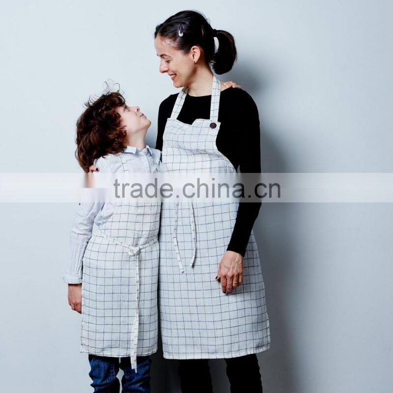Own factory supply with zipper pocket cotton waist apron