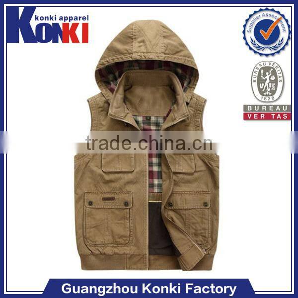 men's clothing sleeveless vest top selling