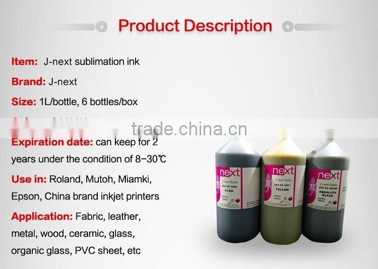 Italy high quality j-next jxs-65 sublimation ink