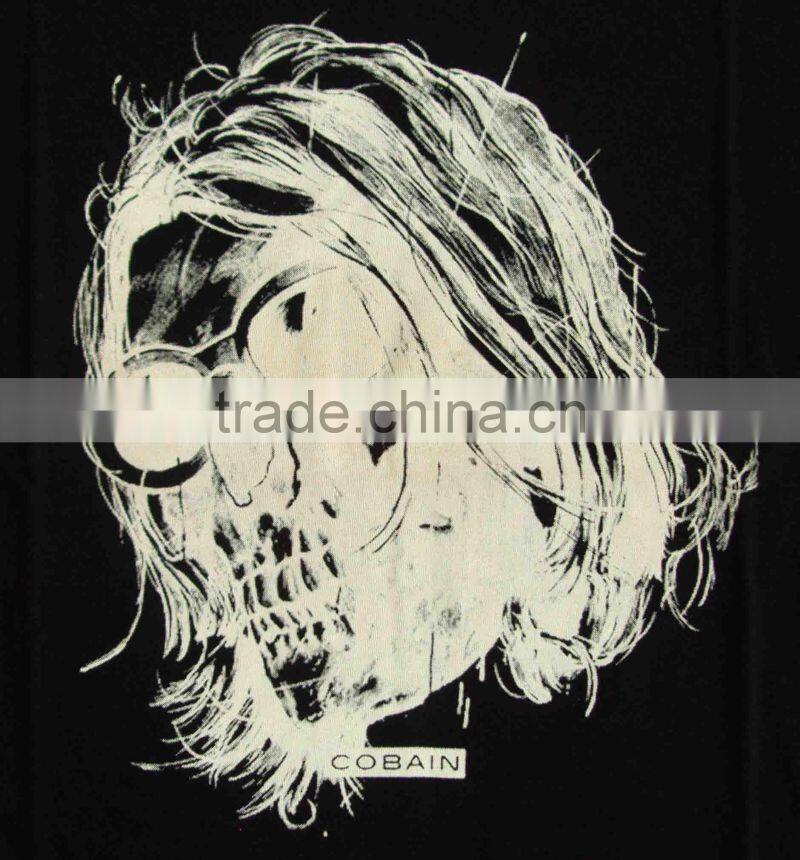 2017 latest design mens discharge printed t-shirts, high quality t-shirt and sweat shirt for men