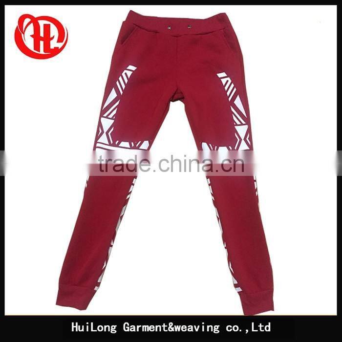 Color available unique sports pants children jogging pants