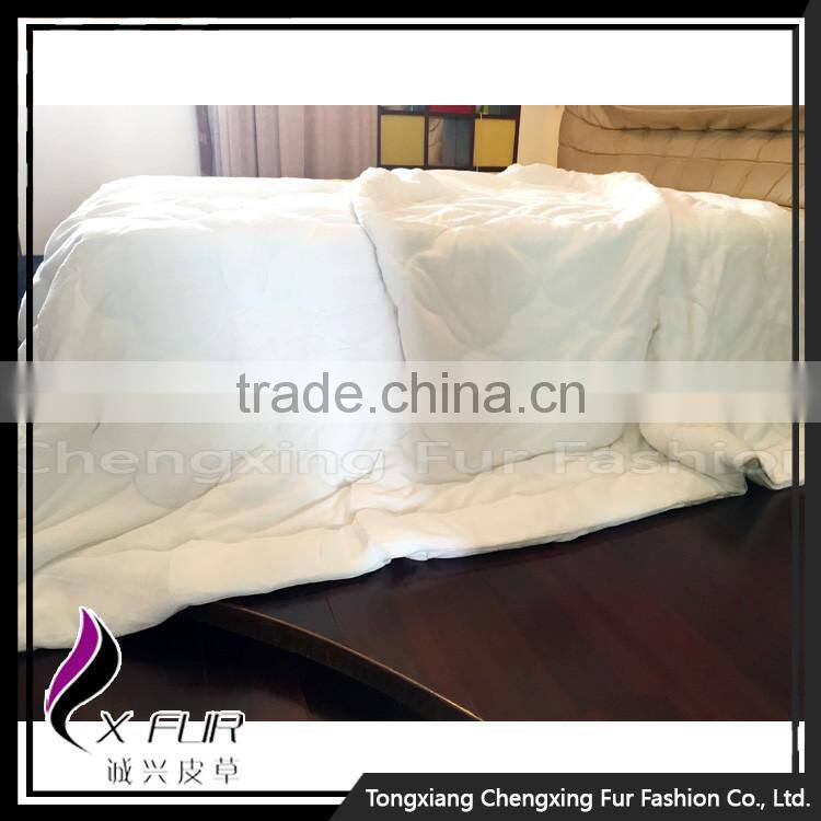 CX-Q-03 In Stock Items, 2016 New Bed Decoration Fiber Quilt