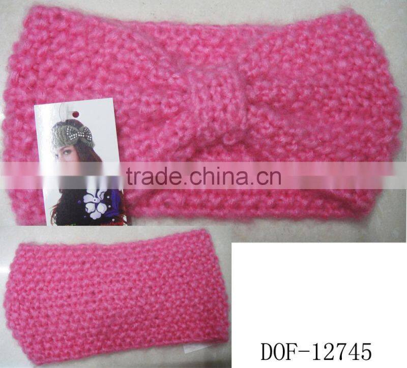 Fashion Hot popular crochet acrylic knitted headband