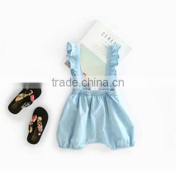 Suspender Harem Shorts Korea Design Eco Friendly Cotton Baby Clothes