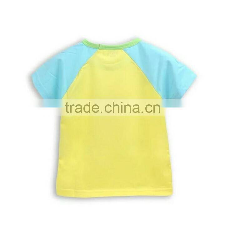 Manufacture Children Clothing Set Fashion Smile T shirt and Pants Children Clothes Set