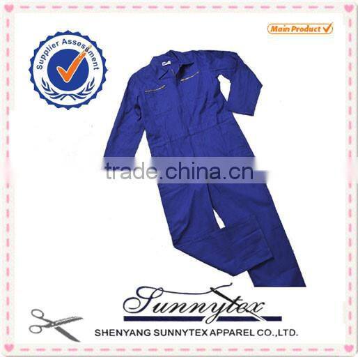Mens Royal blue Colour All Seasons Mining Work Overall Uniform