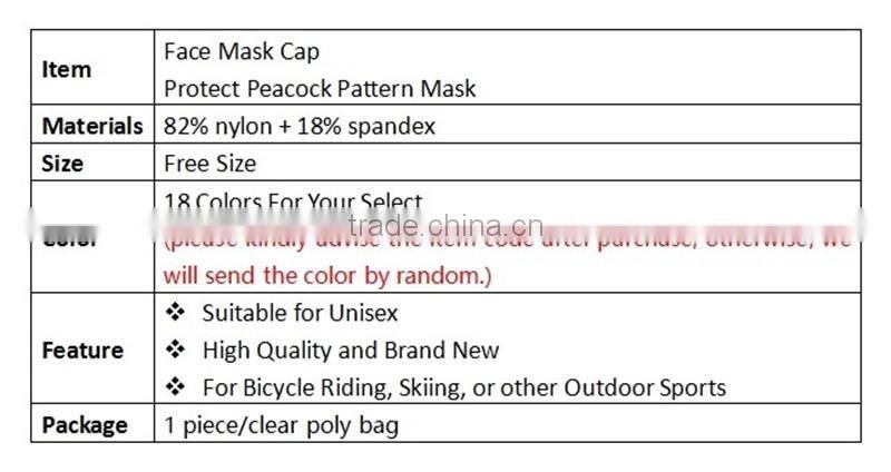 Diving Accessories Hood Cap Protector Face Mask ~Fashion Sun Protection Swimming Face Mask~Guard Head Swimming Cap~Accept Custom