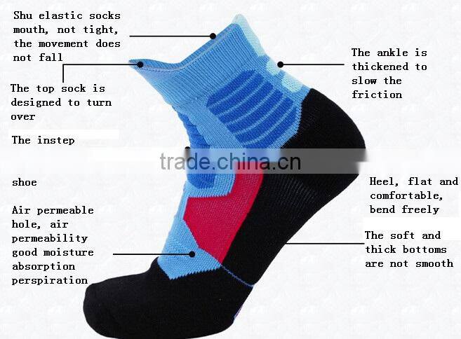 Big Brand High Quality USA Elite Basketball Socks ankle Athletic Sport Socks Men Fashion Compression Thermal Socks