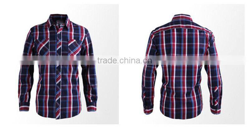 checked casual dress shirts for men