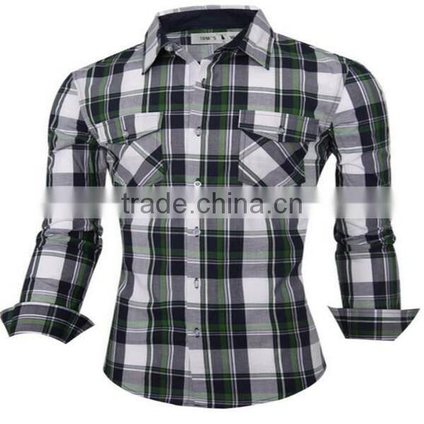 2016 new wholesale 2ply 100% cotton custom mens casual dress shirts