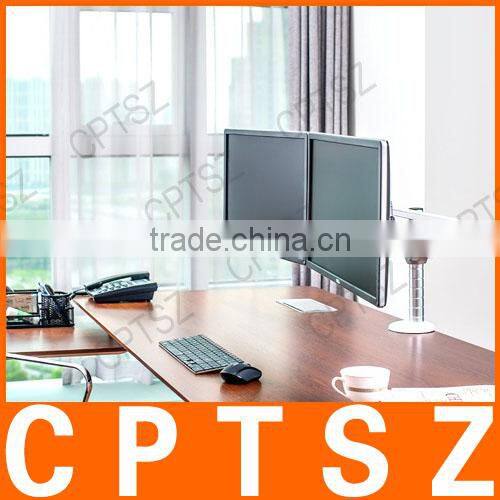 AO-4S New Arrival Dual 27" LCD Monitor Desk mount
