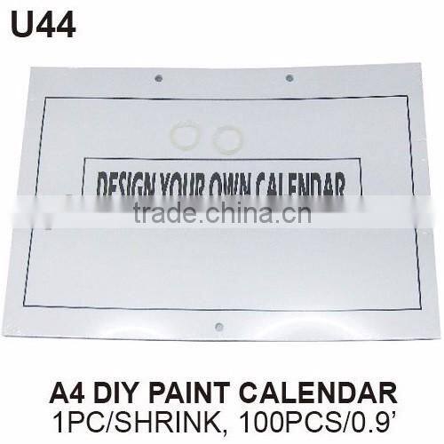 Diy design draw own calendar