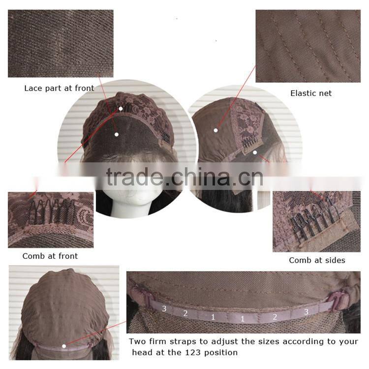 Wholesale Virgin Brazilian Hair Wigs for African American Black Women