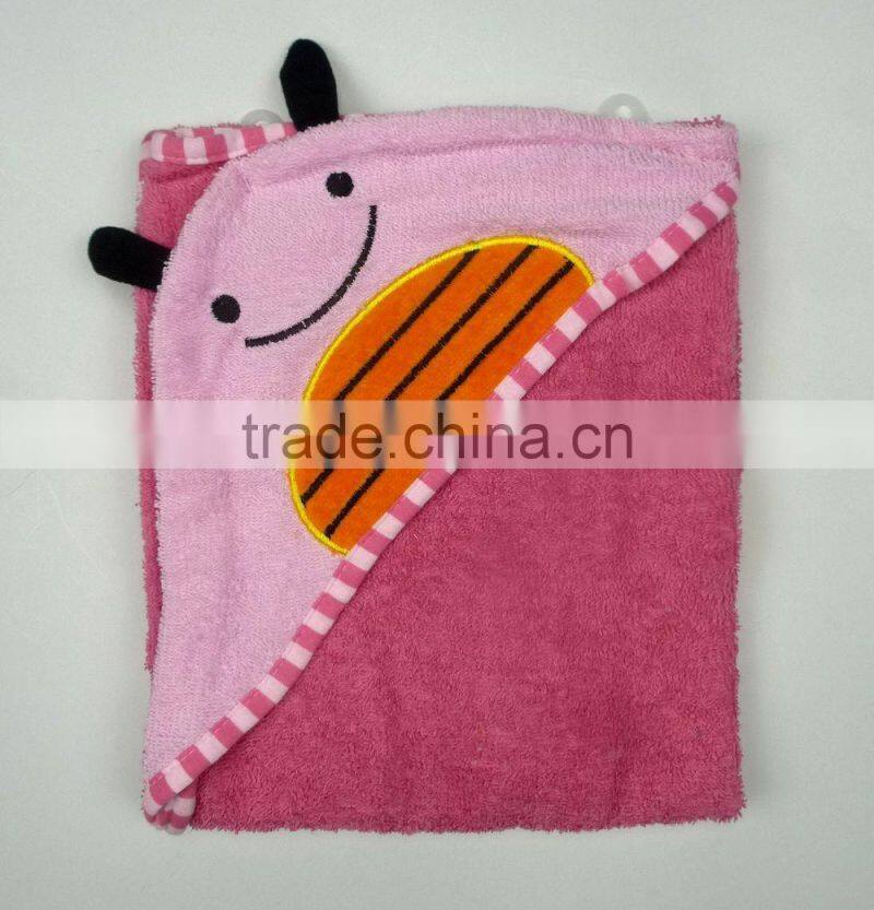 100% Organic Cotton Terry Hooded Towel Set