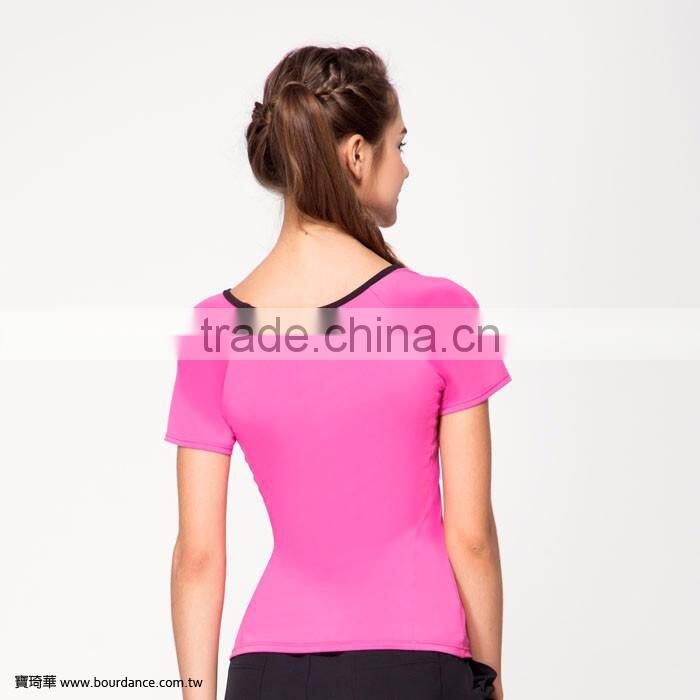Yoga clothing graphic yoga short sleeve tees