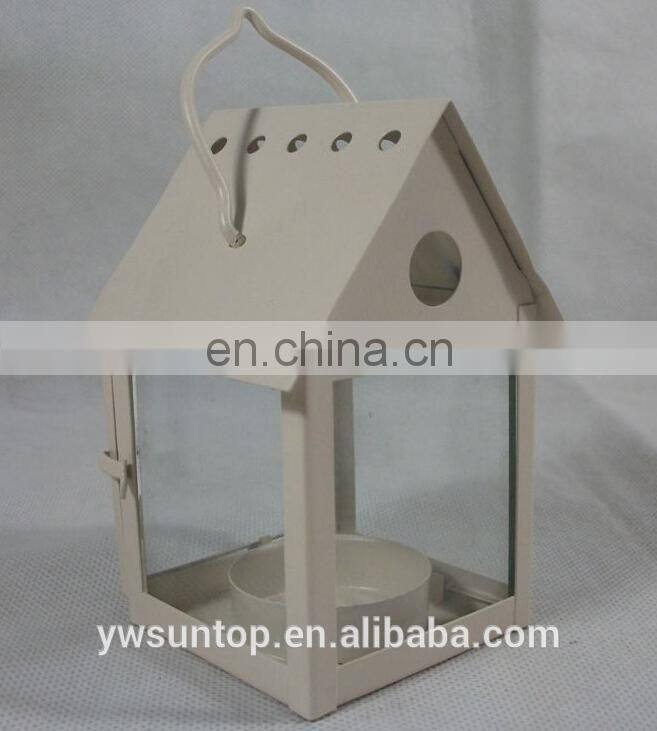 Cute House Metal Lantern Wedding Favors Wedding Party Decorations