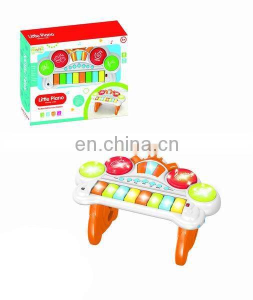 HIgh quality Cheap colorful musical Paino toys with Microphone