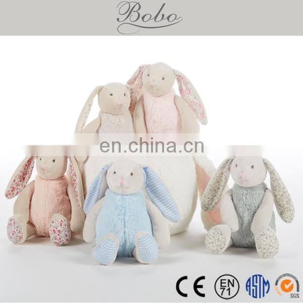 2017 New gifts animal ECO soft plush toys rabbit for kids