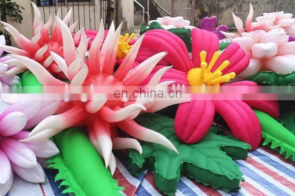 2018 Customized inflatable flower for event decoration
